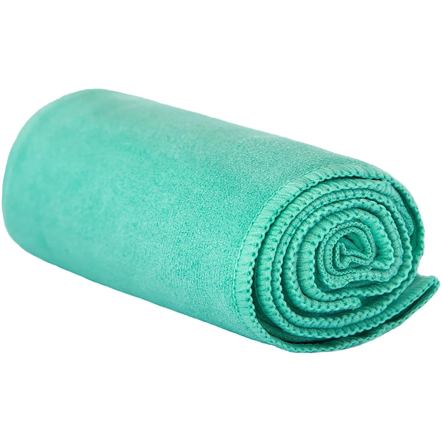 Gosweat Hot Yoga Towel in Blue - Super Absorbent, 100% Microfiber, Suede, Bikram Yoga Towel