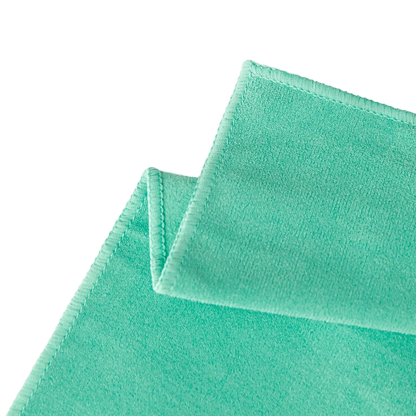 Gosweat Hot Yoga Towel in Blue - Super Absorbent, 100% Microfiber, Suede, Bikram Yoga Towel