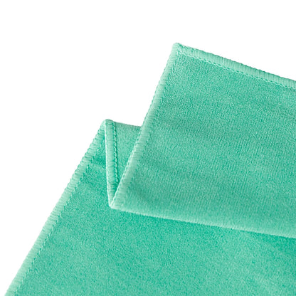 Gosweat Hot Yoga Towel in Blue - Super Absorbent, 100% Microfiber, Suede, Bikram Yoga Towel